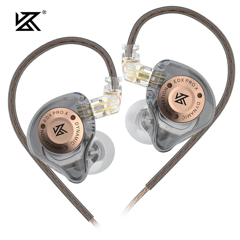 Audiophile Headphone Wired - KZ EDX PRO X 有線イヤホン HIFI
