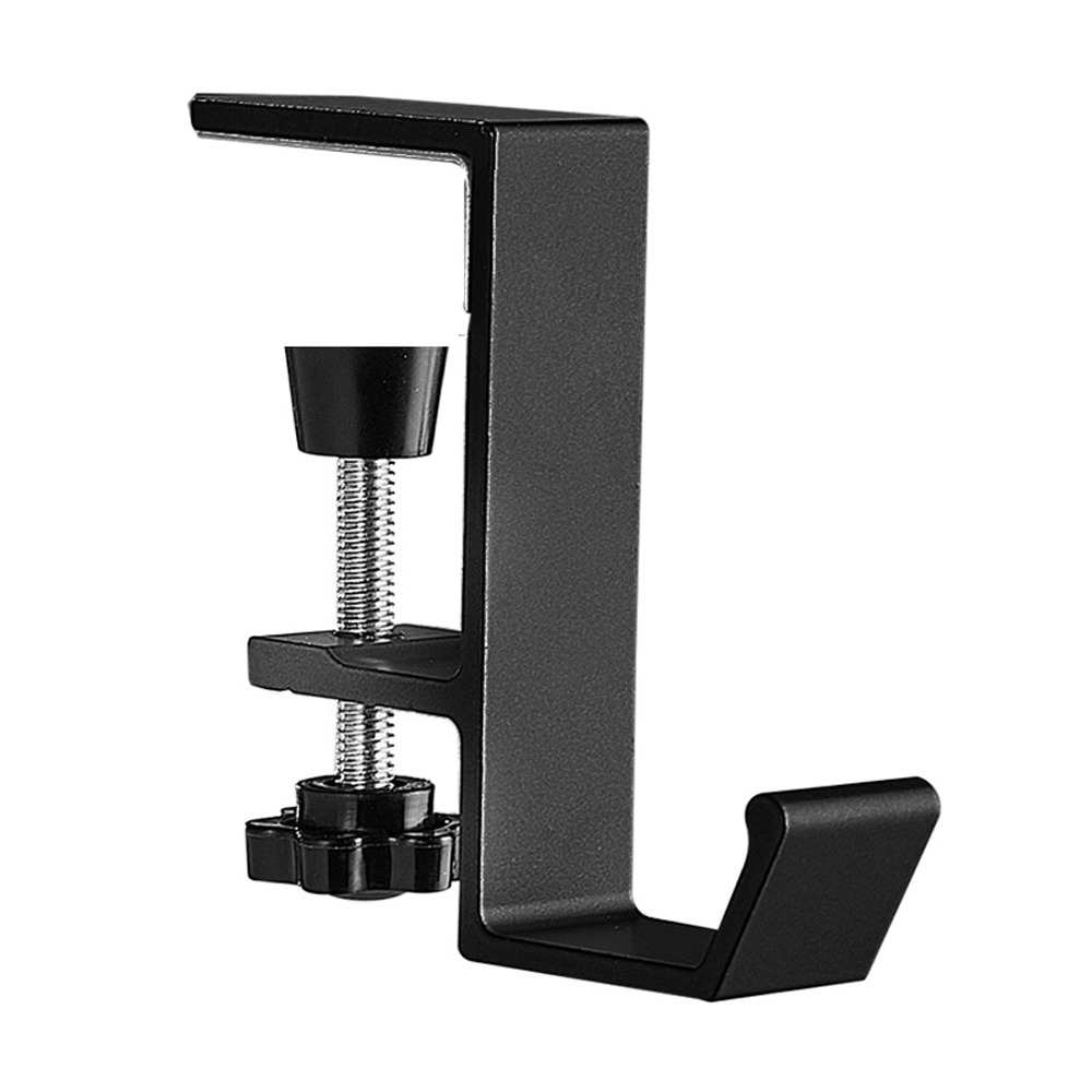 Headphone Stand Desk - アルミ合金ヘッドフォンフックハンガーユニバーサルゲーミングヘッドフォンスタンドデスク下ノンスリップ調節可能なデスクヘッドフォンハンガーフック