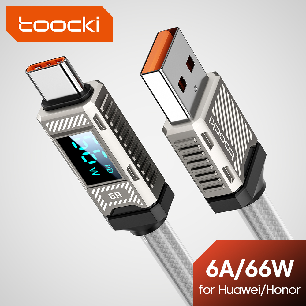 Usb C Earphone - Toocki PD 66W USB C ケーブル