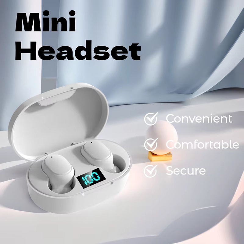 Wireless Earbuds Tws - A6S TWS イヤホンワイヤレス Bluetooth ヘッドセットタッチコントロールイヤフォン HD