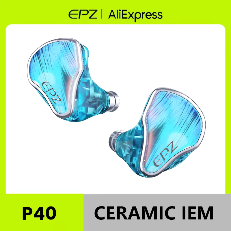 Audiophile Headphone Wired - EPZ P40 スタートレイルズ PZT セラミックインイヤーイヤホン HiFi