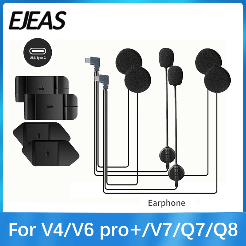 Usb C Earphone - オリジナルイヤホン EJEAS V4PLUS /V6 PRO+ Type-C
