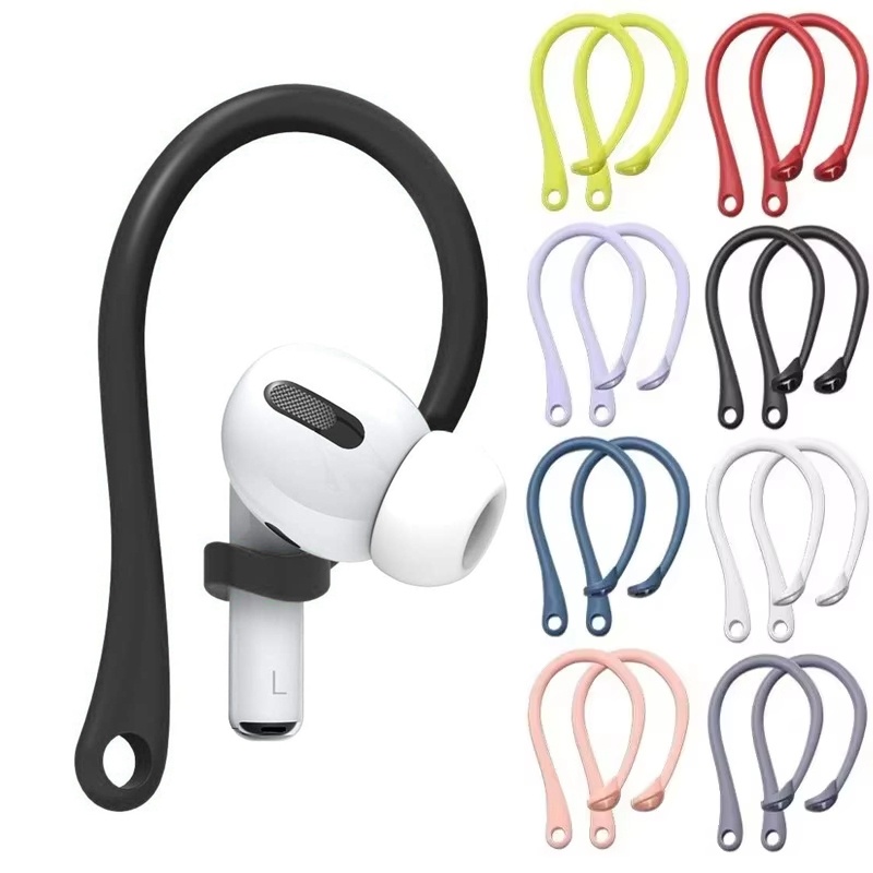 Sports Earphone Hook - Apple AirPods 4 3 2 1用紛失防止イヤーフック1組