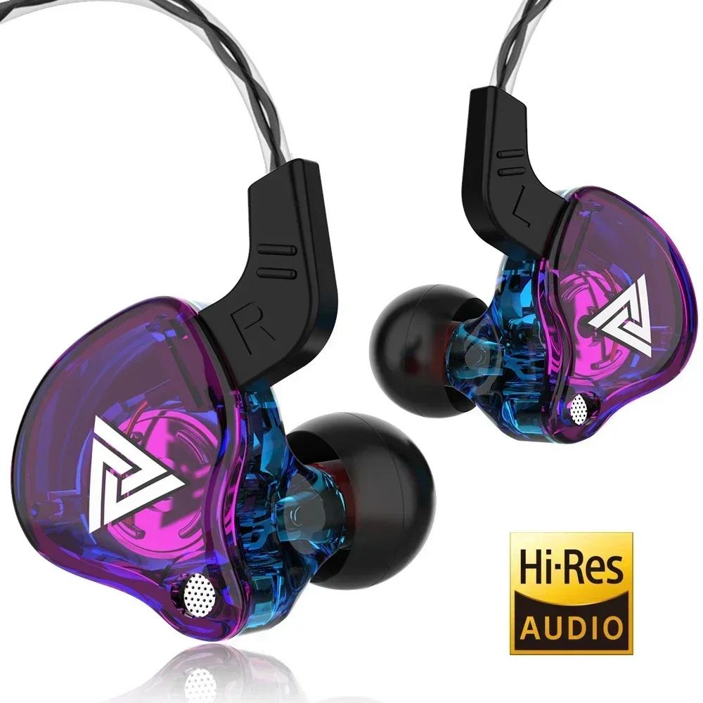 Wired Earphone Mic - 新しい QKZ AK6 銅ドライバー HiFi 有線イヤホン