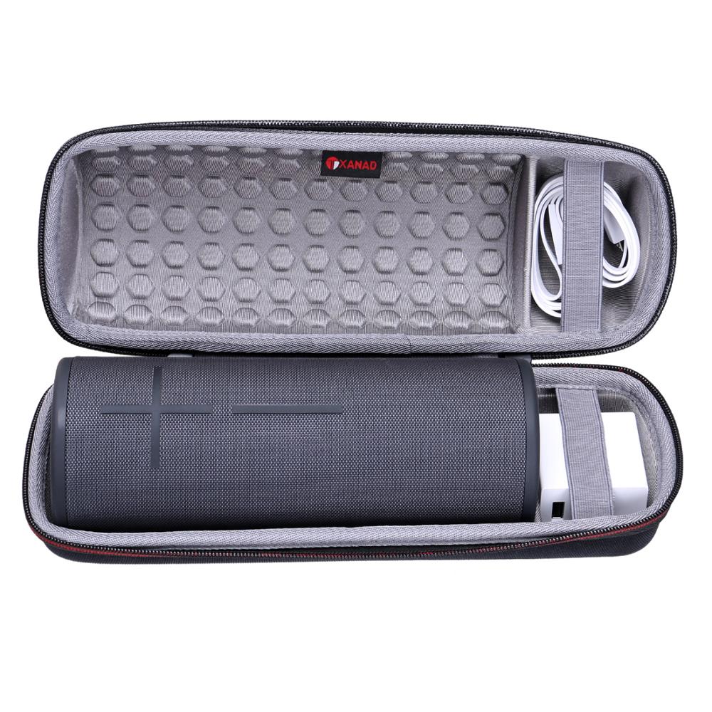 Headphone Case Hard - Xanad防水evaハードケースforultimate ears megaboom 3ポータブルbluetoothワイヤレススピーカー