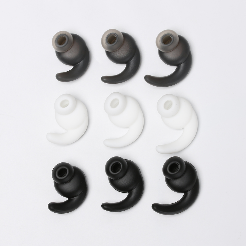 Sports Earphone Hook - 3ペアスポーツ耳フックjblスポーツbluetoothヘッドセット耳カバー耳ヒントアンチスリップロストソフトシリコーン耳グリップホルダー