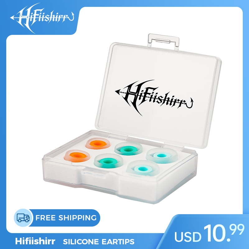 Hifiishirr キャンディーカラー シリコン イヤーチ - Silicone Ear Tip Replacement のレビューと価格