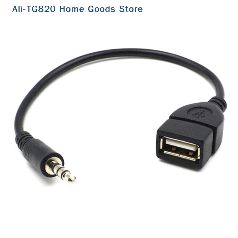 [TG820]車用MP3プレーヤーコンバーター3.5mmオス - Cable Extension 3.5 のレビューと価格