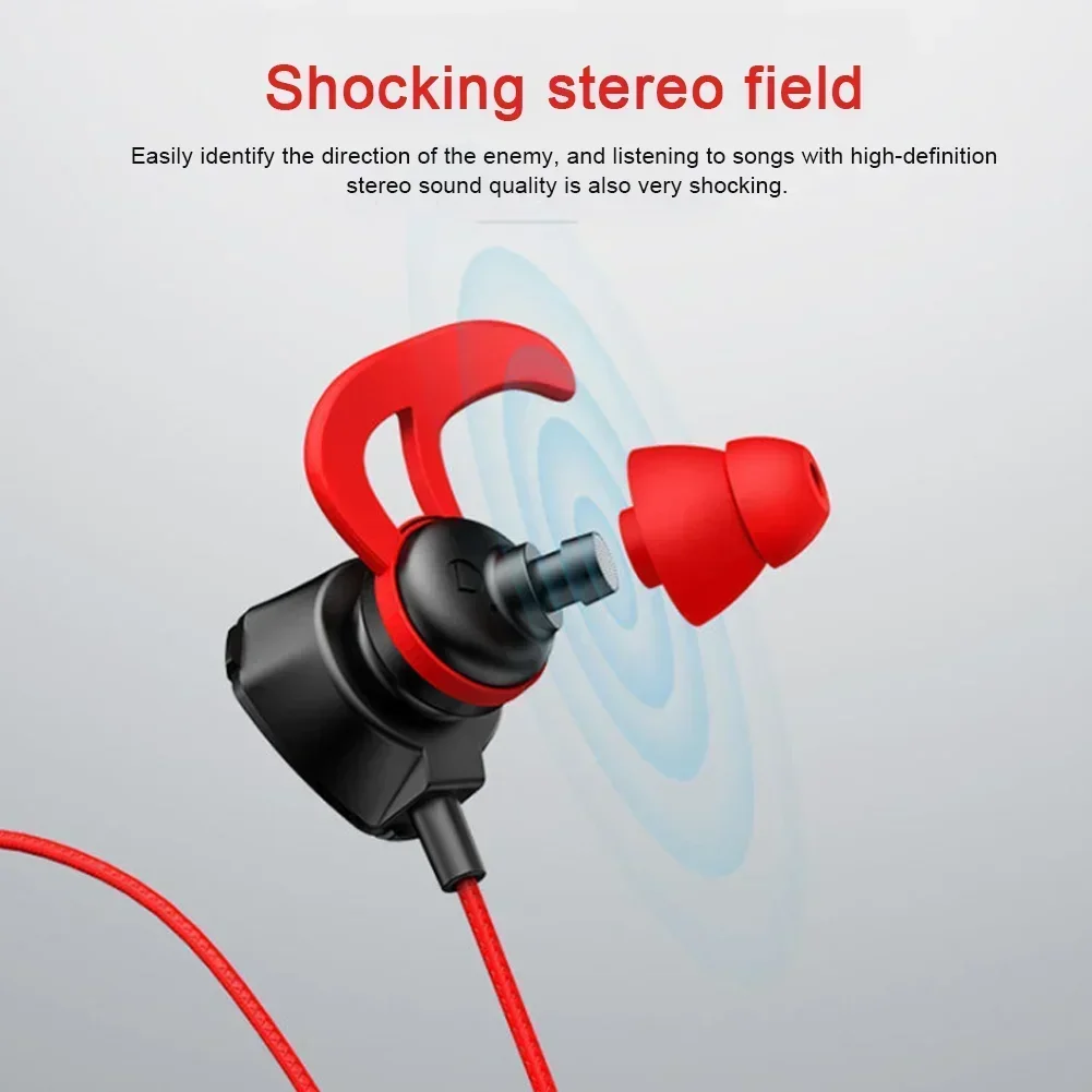 ヘッドセットゲーマーヘッドフォン有線イヤホンゲーミングイヤフ - Wired Earphone Mic のレビューと価格