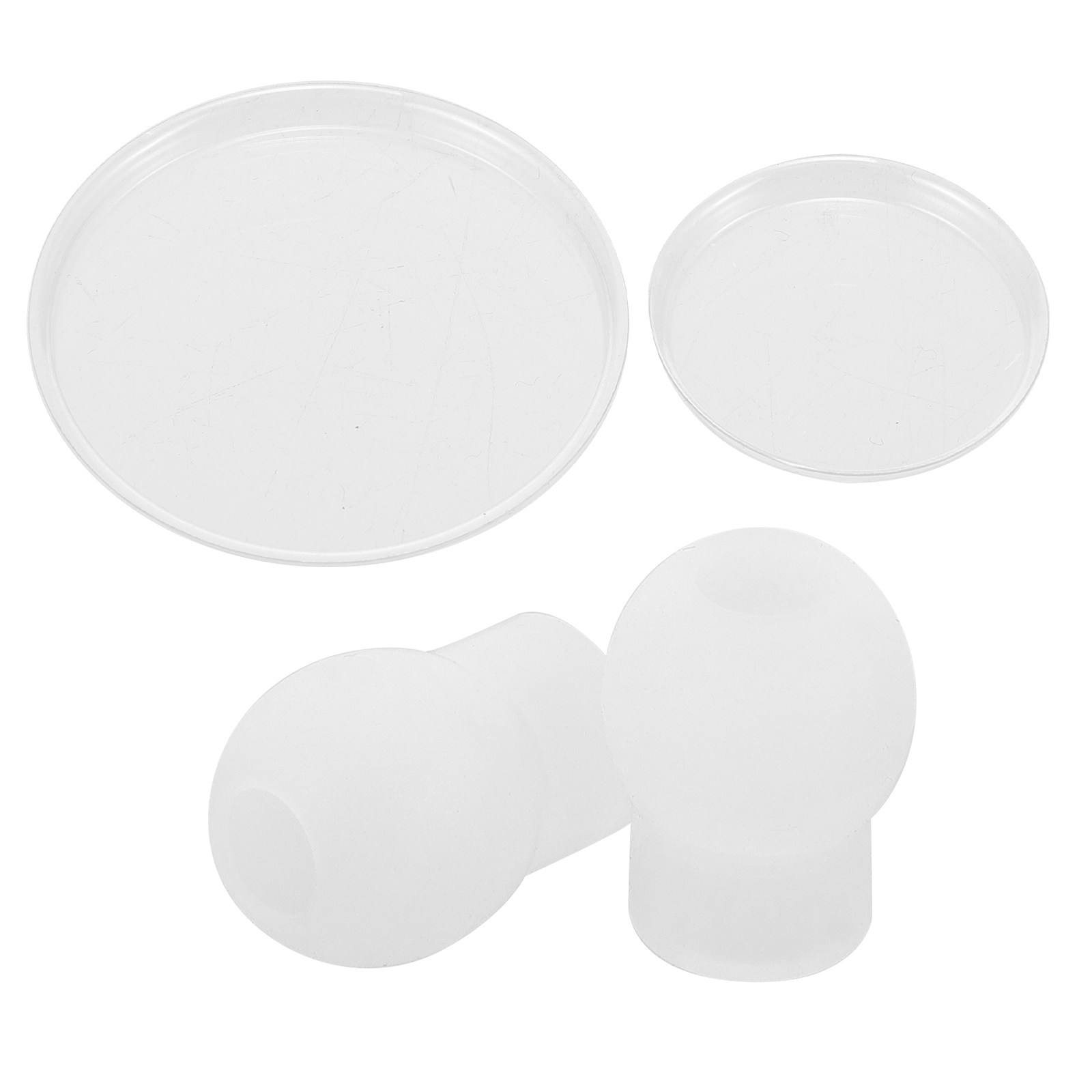 1 セット聴診器イヤフォンシリコン交換用イヤーチップ快適で耐 - Silicone Ear Tip Replacement のレビューと価格