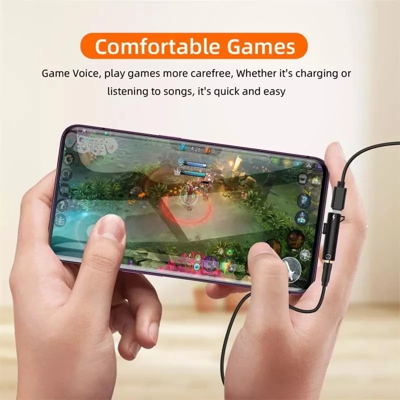 2 In1 アダプタスプリッタ iPhone 14 13 1 - Earphone Splitter Jack のレビューと価格