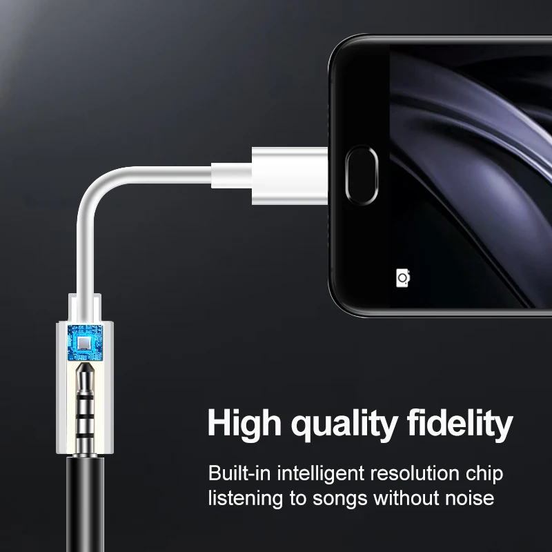 USB C - 3.5mmヘッドホンジャックアダプター Au - Usb C Earphone のレビューと価格