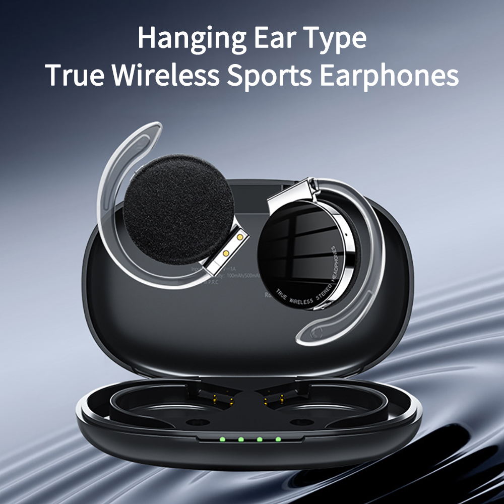 F2 TWS イヤホンマイク付きスポーツイヤーフック LED - Sports Earphone Hook のレビューと価格