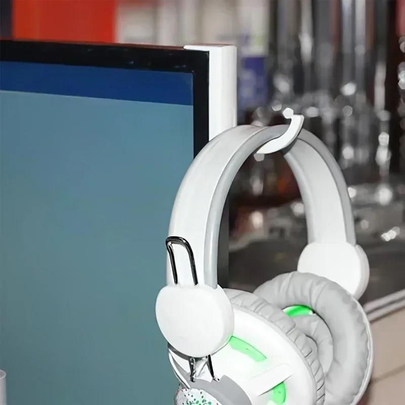 自己粘着ヘッドフォンフックヘッドセットハンガーホルダーフック - Headphone Stand Desk のレビューと価格