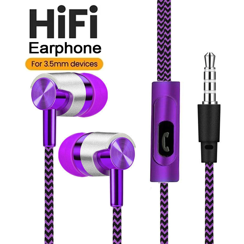 内蔵HDマイク 3.5mm有線イヤホン マイク付き もつれに - Wired Earphone Mic のレビューと価格