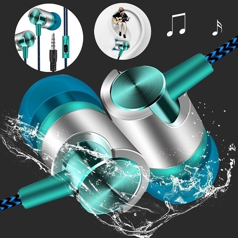 内蔵HDマイク 3.5mm有線イヤホン マイク付き もつれに - Wired Earphone Mic のレビューと価格