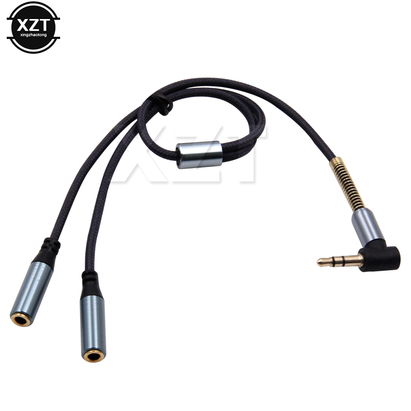 3.5 ミリメートル 1 に 2 オーディオ Aux Y ス - Audio Splitter Y のレビューと価格