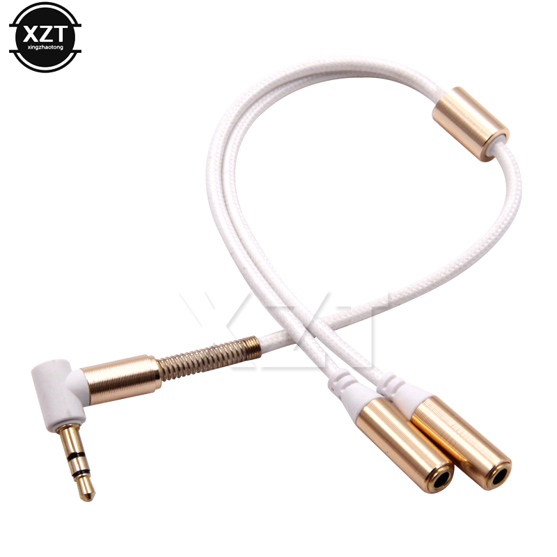 3.5 ミリメートル 1 に 2 オーディオ Aux Y ス - Audio Splitter Y のレビューと価格