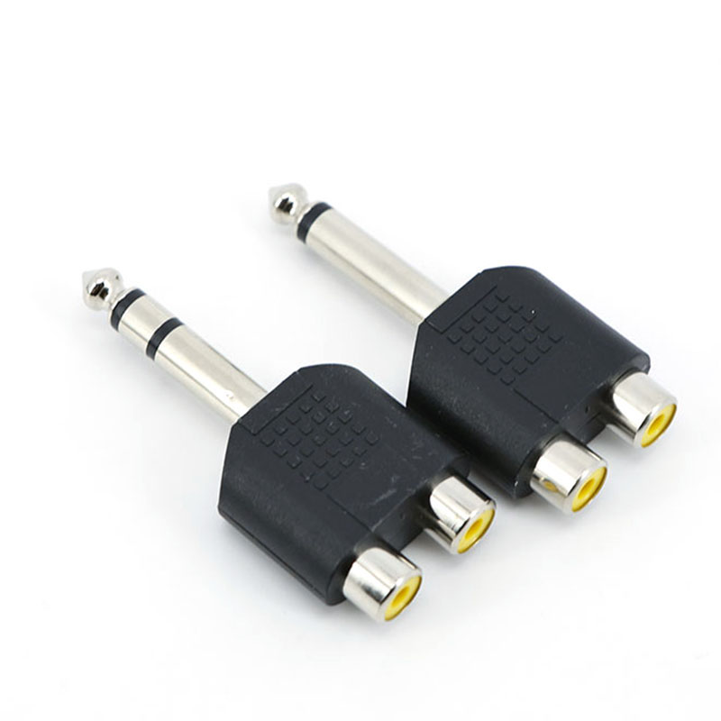 6.35mm 6.5オーディオ モノ/ステレオ 1/4インチ - Audio Splitter Y のレビューと価格