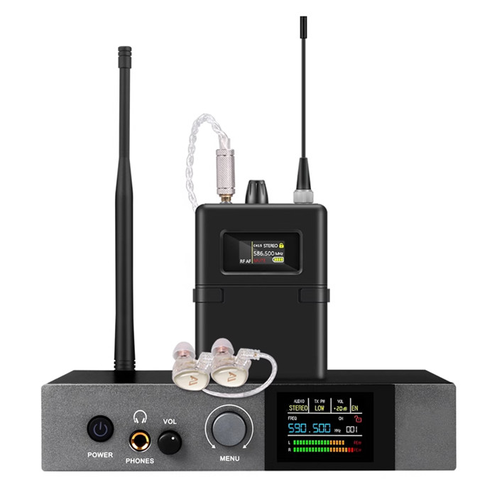 590-599MHz ステレオIEM UHFステージDJワイ - In Ear Monitor Iem のレビューと価格