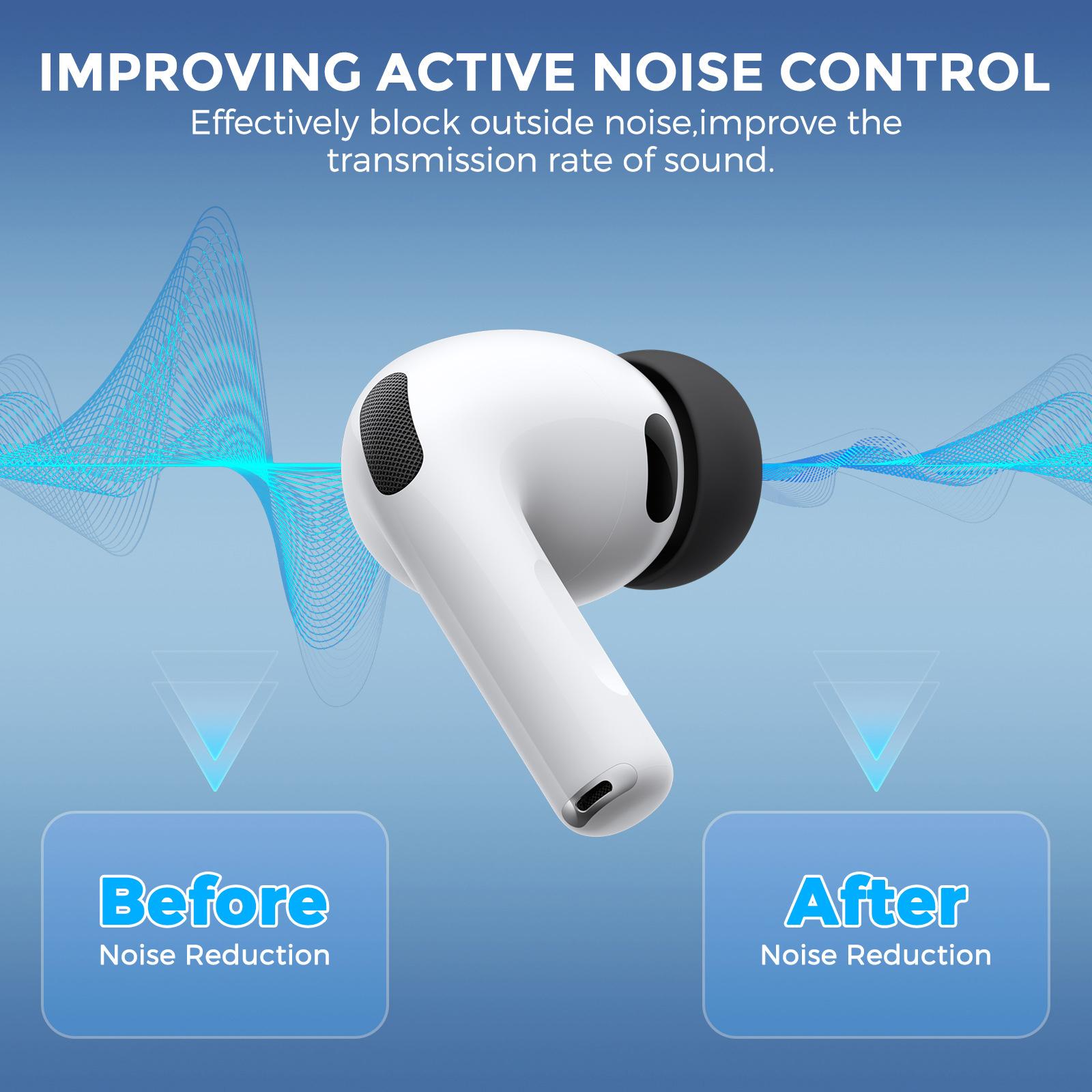 AirPods Pro 3 XDケース用交換用シリコンイヤー - Silicone Ear Tip Replacement のレビューと価格