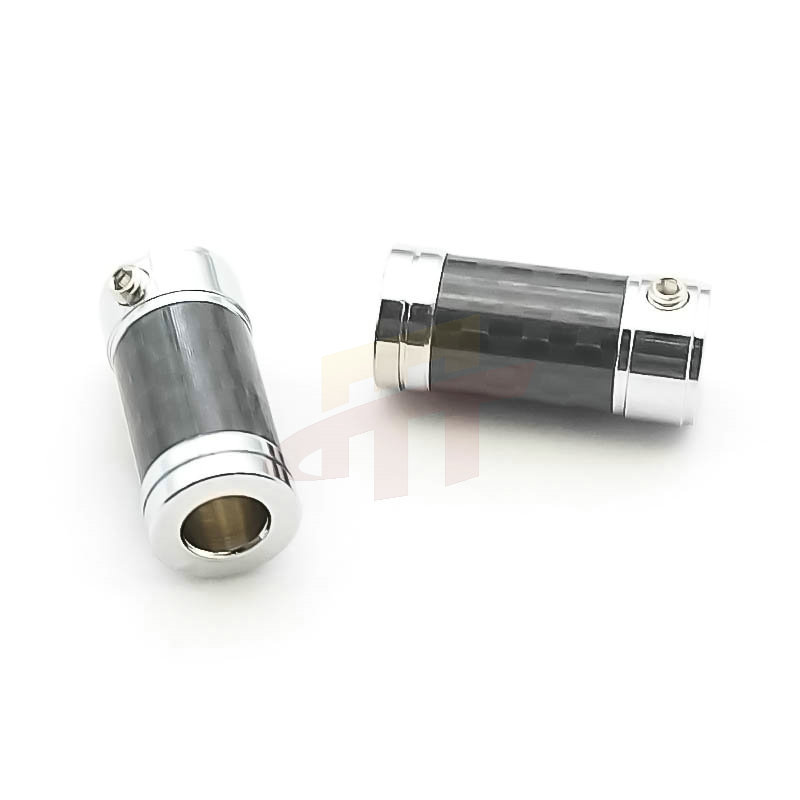 Hifi-6 mmステレオオーディオケーブル付きカーボンファ - Audio Splitter Y のレビューと価格