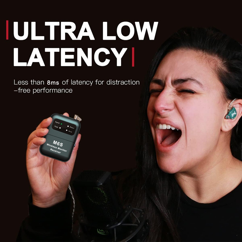 2.4Gステレオワイヤレスインイヤーモニターシステム スタジ - In Ear Monitor Iem のレビューと価格