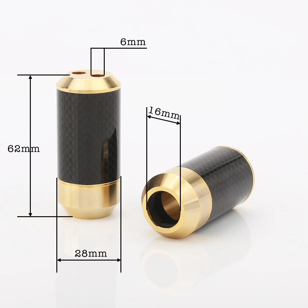 Audiocrast カーボンファイバー金メッキ16mm t - Audio Splitter Y のレビューと価格