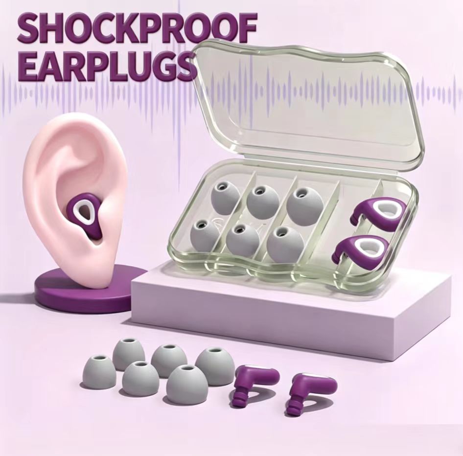 ES300-ソフトシリコン製ノイズリダクション耳栓 再利用可 - Silicone Ear Tip Replacement のレビューと価格