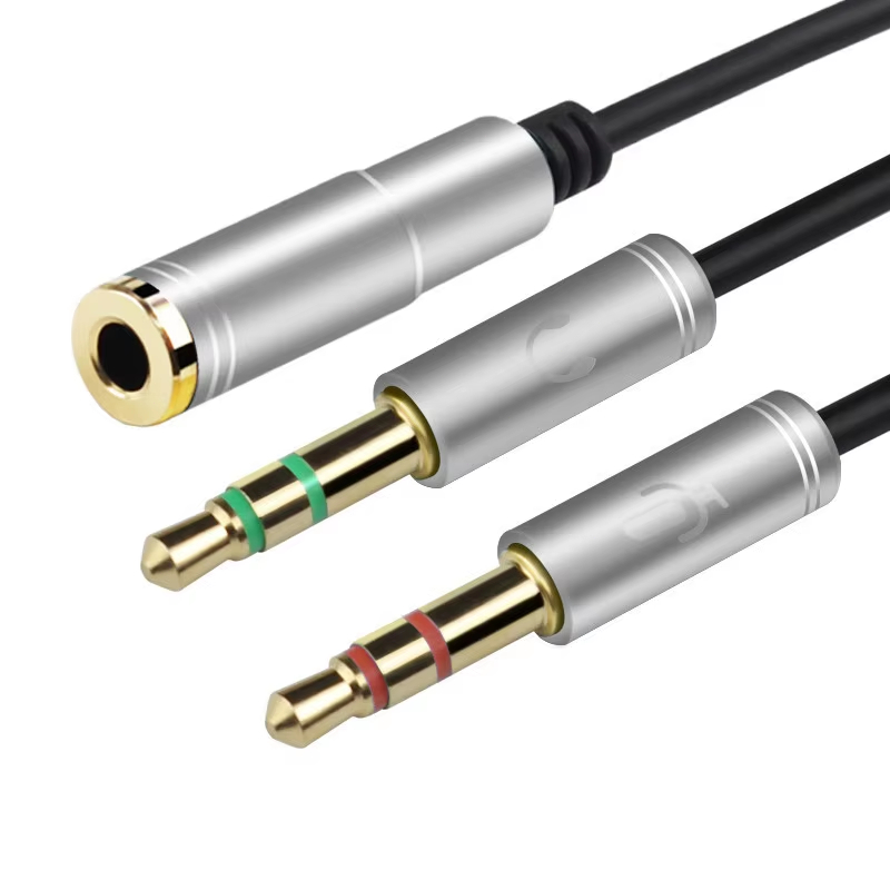 NNBILI ミニジャック 3.5 マイクヘッドフォン Y  - Audio Splitter Y のレビューと価格