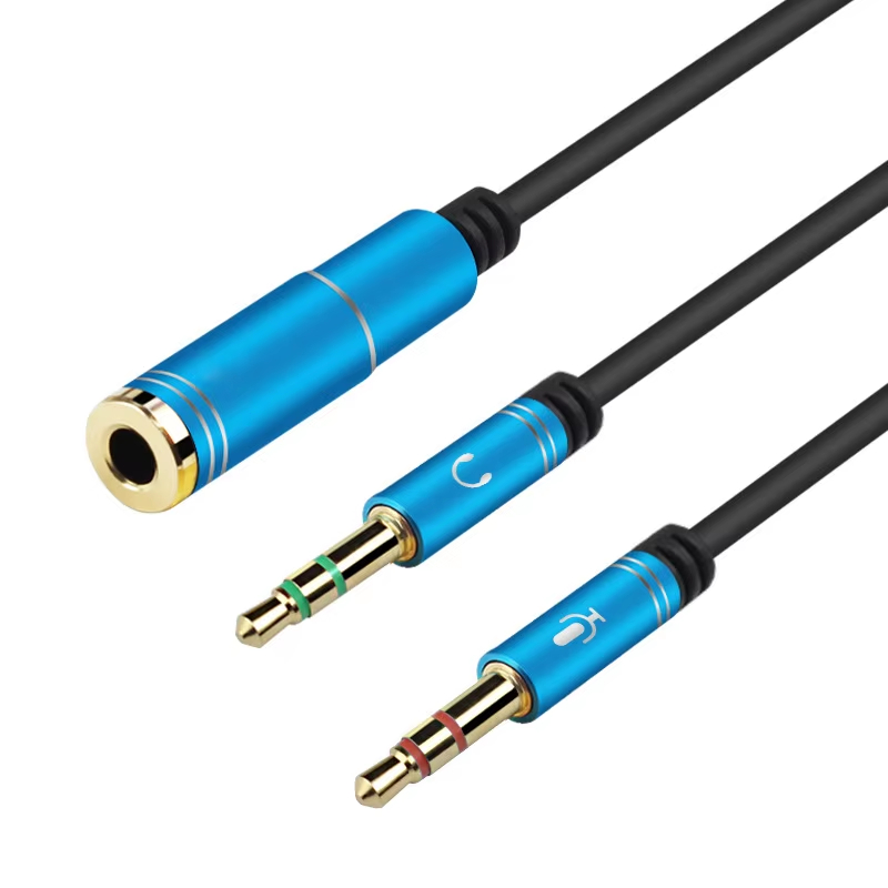 NNBILI ミニジャック 3.5 マイクヘッドフォン Y  - Audio Splitter Y のレビューと価格
