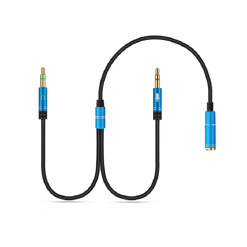 NNBILI ミニジャック 3.5 マイクヘッドフォン Y  - Audio Splitter Y のレビューと価格