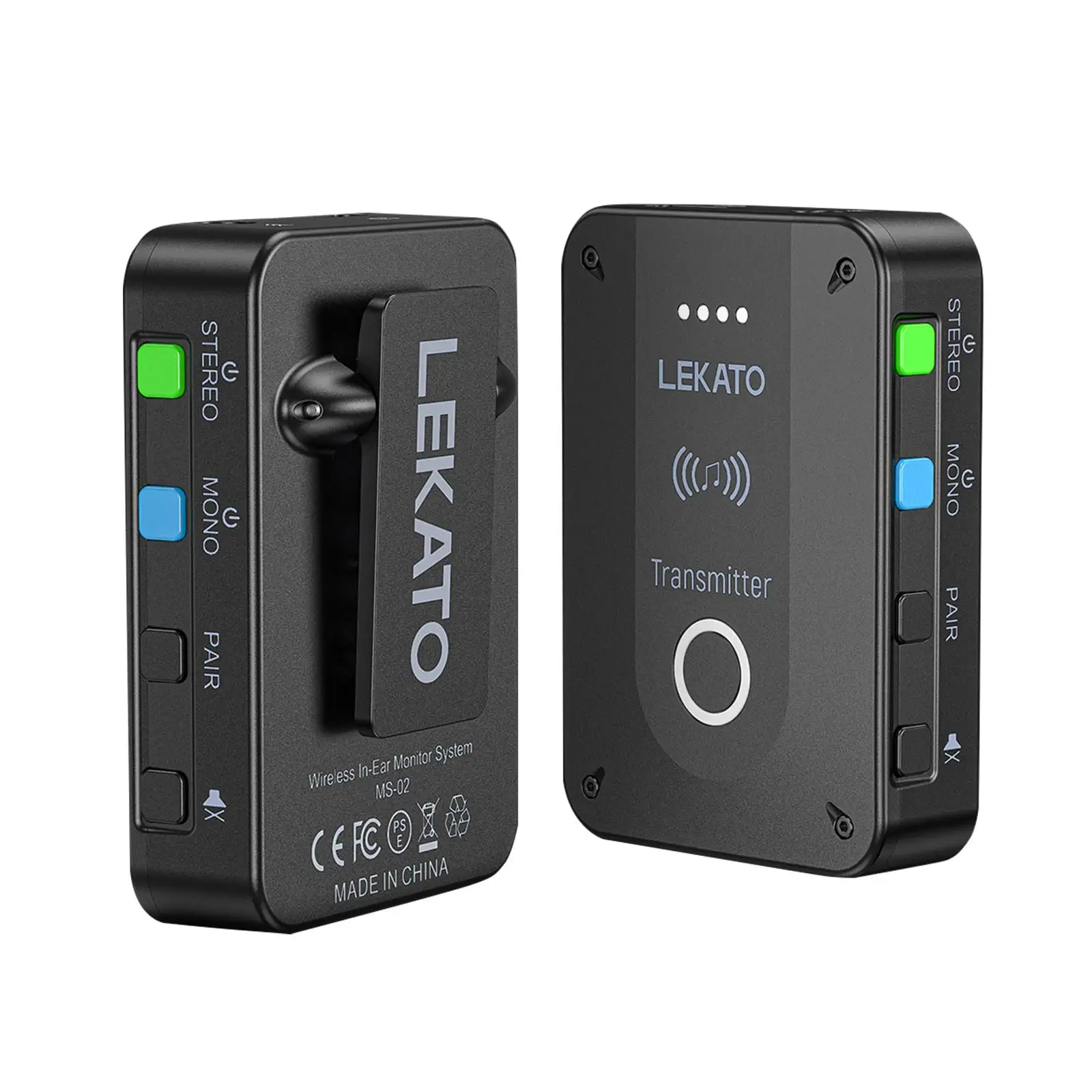 Lekato MS-02 ワイヤレス IEM システム -  - In Ear Monitor Iem のレビューと価格