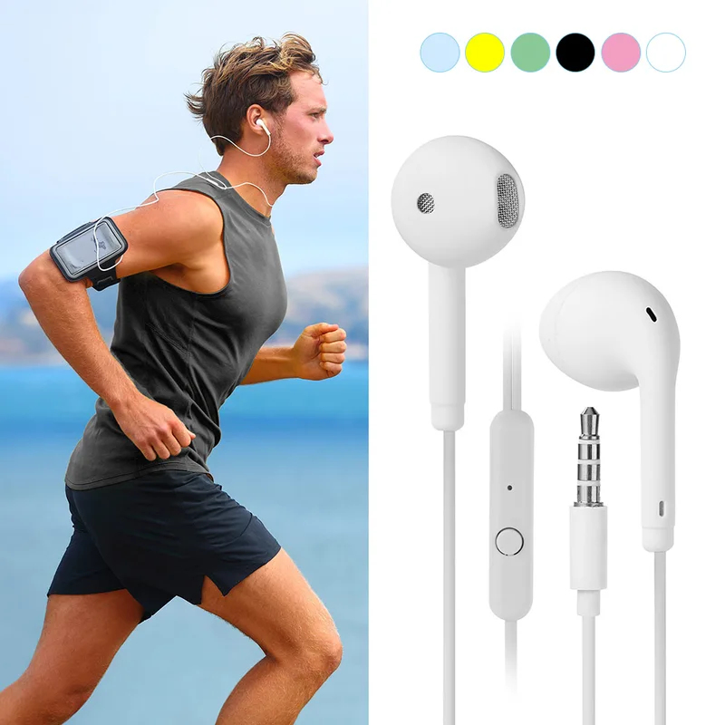 1/2/3/4 個ユニバーサル 3.5 ミリメートルステレオ - Wired Earphone Mic のレビューと価格