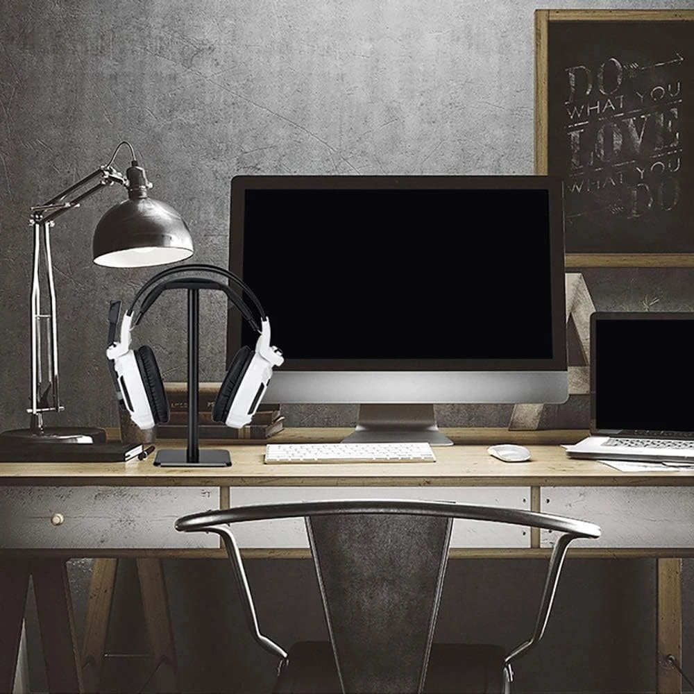 ヘッドフォンスタンド デスクトップヘッドセットホルダー -  - Headphone Stand Desk のレビューと価格