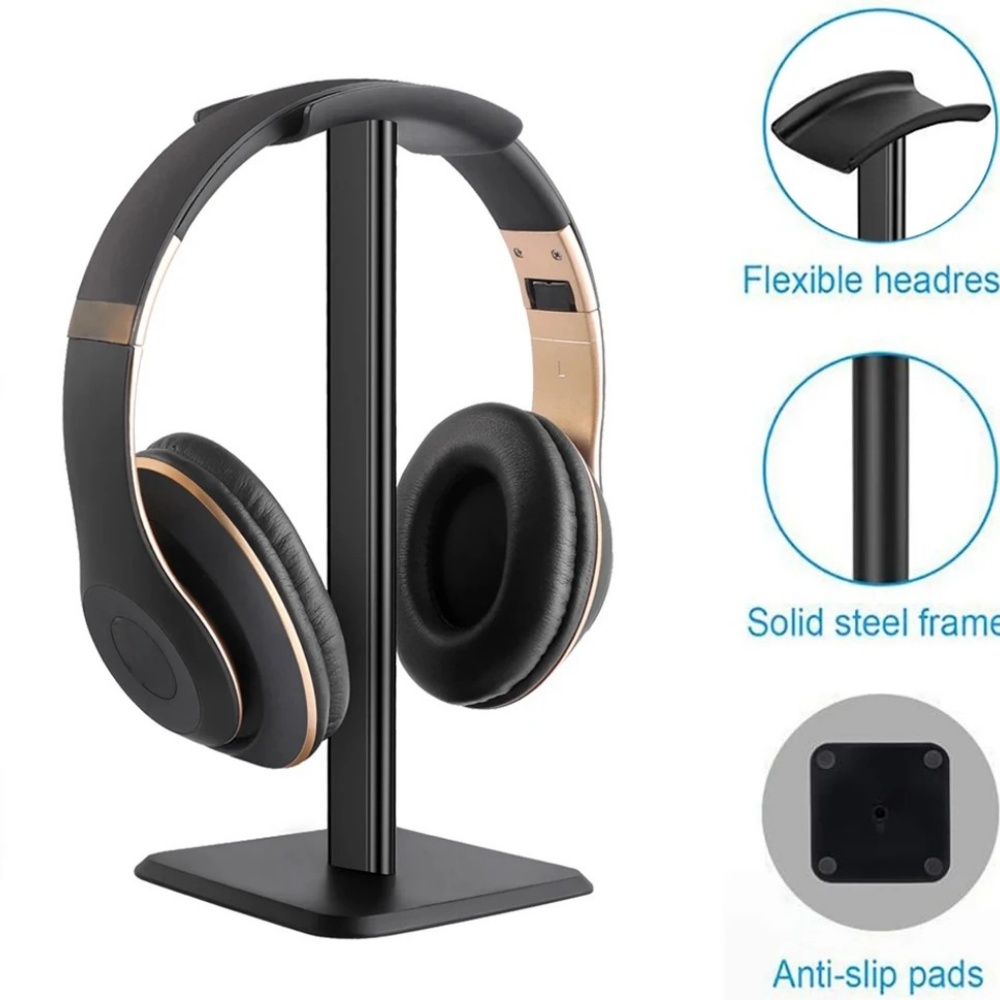ヘッドフォンスタンド デスクトップヘッドセットホルダー -  - Headphone Stand Desk のレビューと価格