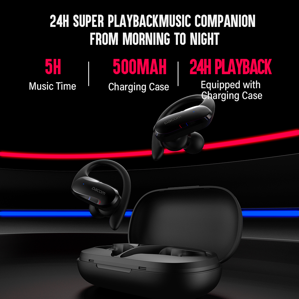 Bluetooth DACOM-L19 TWSワイヤレスヘッ - Sports Earphone Hook のレビューと価格