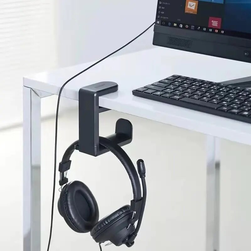 デスク下ヘッドフォンホルダー回転クランプデザインボーズソニー - Headphone Stand Desk のレビューと価格