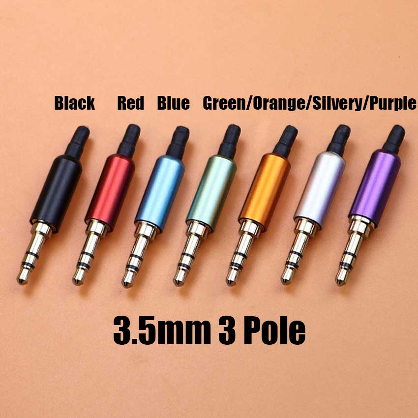 1個 3.5mm モノラル/ステレオヘッドホンプラグ DIY - Audiophile Headphone Wired のレビューと価格