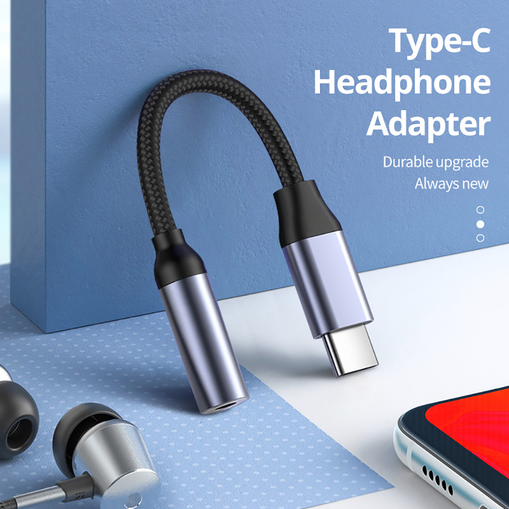USB Type-C - 3.5mmオーディオアダプター イ - Audiophile Headphone Wired のレビューと価格