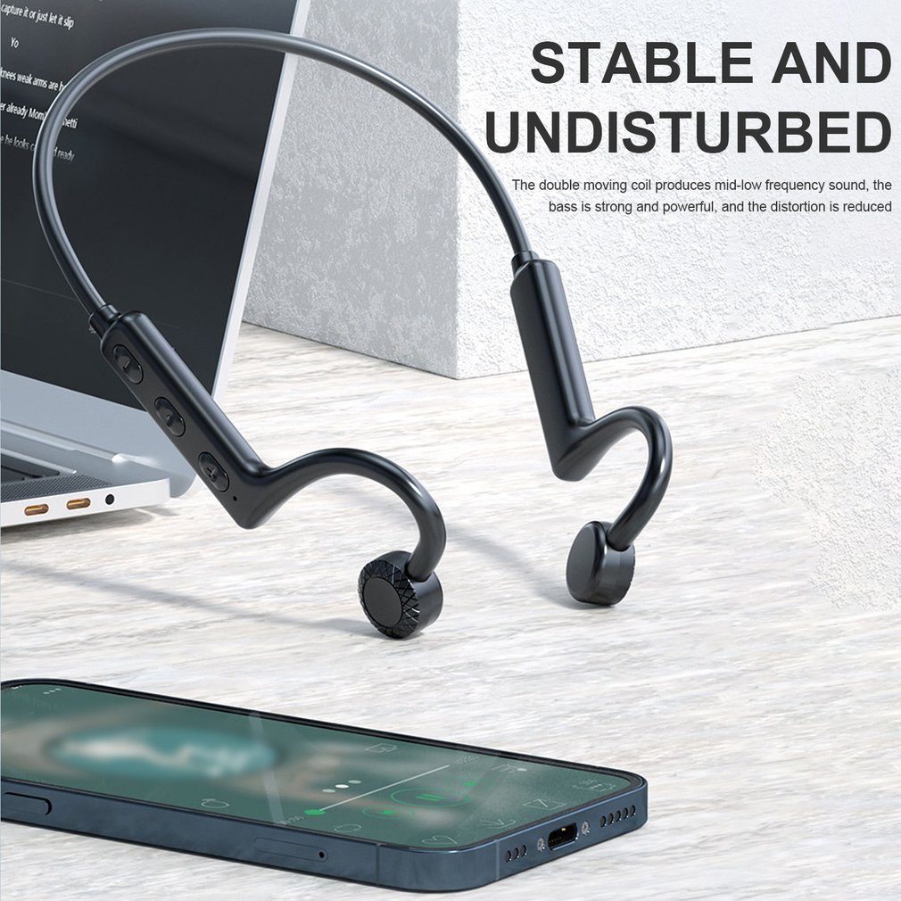 骨伝導イヤホンワイヤレス Bluetooth ヘッドセット防 - Sports Earphone Hook のレビューと価格