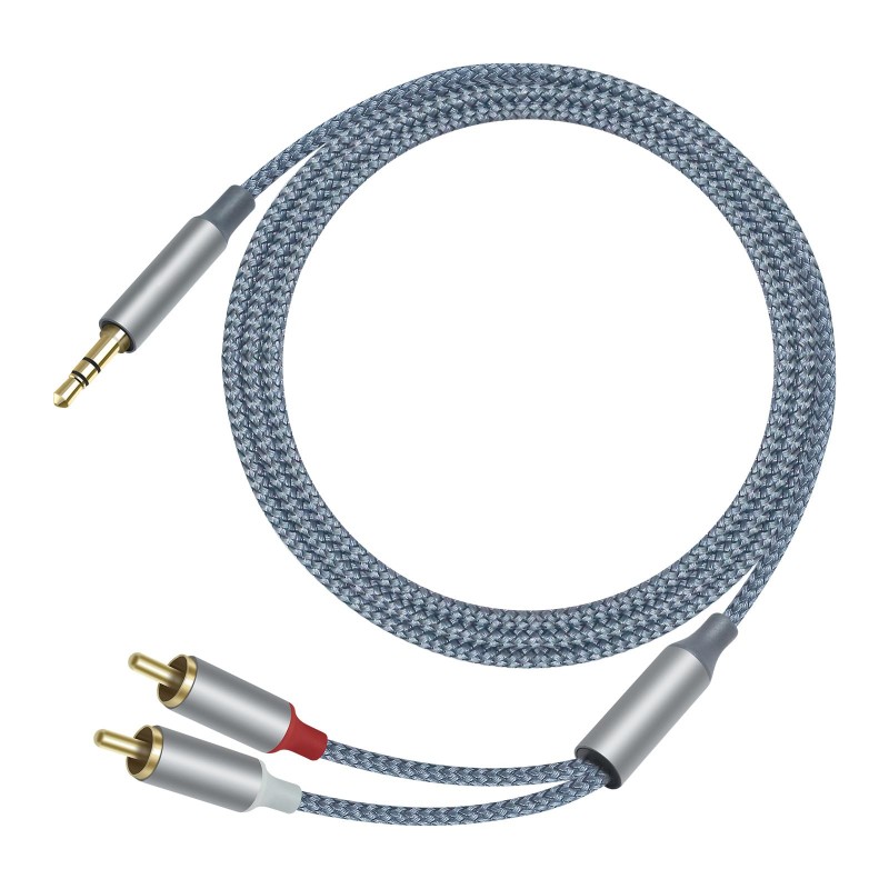 3 個の Hifi Y スプリッターアダプターオーディオケー - Audio Splitter Y のレビューと価格