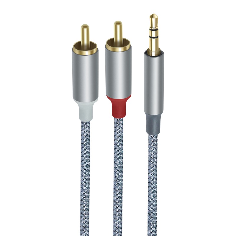 3 個の Hifi Y スプリッターアダプターオーディオケー - Audio Splitter Y のレビューと価格