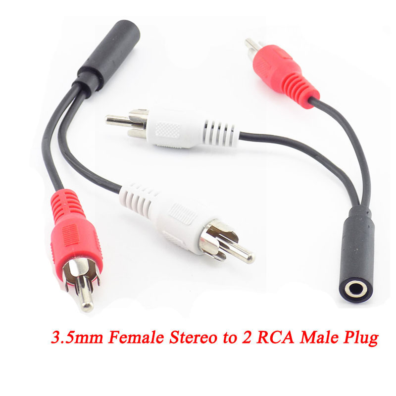 3.5 ミリメートル RCA メスジャックステレオ - 2  - Cable Extension 3.5 のレビューと価格