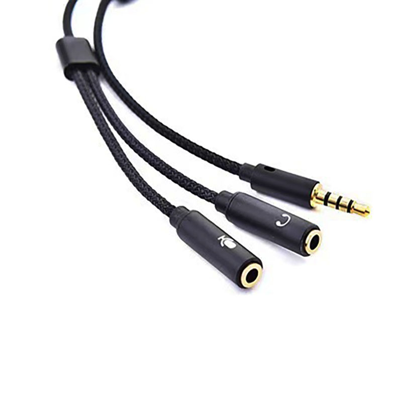イヤホン用Yジャックオーディオスプリッター、オスからメス2個 - Audio Splitter Y のレビューと価格