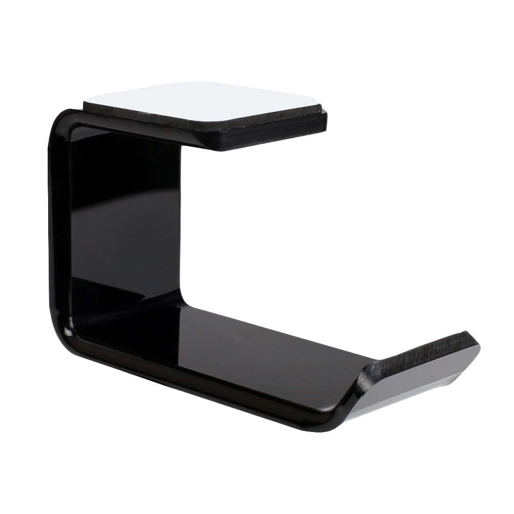 回転式ヘッドホンハンガー ブラック プレミアム イヤホン吊り - Headphone Stand Desk のレビューと価格