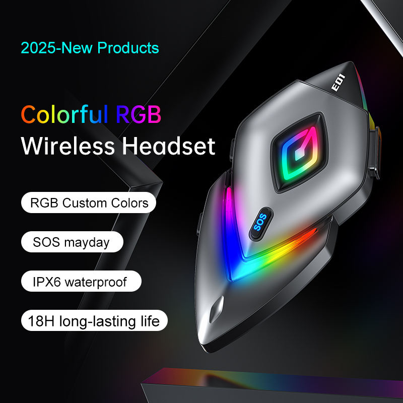 新製品オートバイライダーヘルメットヘッドセットオンイヤーワイ - Bluetooth Headset On Ear のレビューと価格