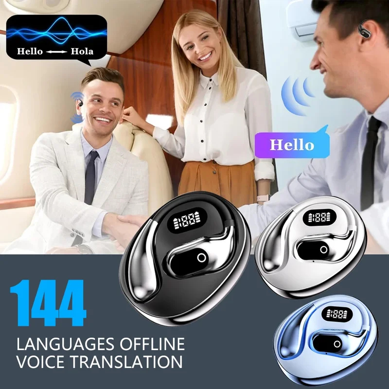 XG99翻訳ヘッドホン 144言語対応 ワイヤレスリアルタイ - Bluetooth Headset On Ear のレビューと価格