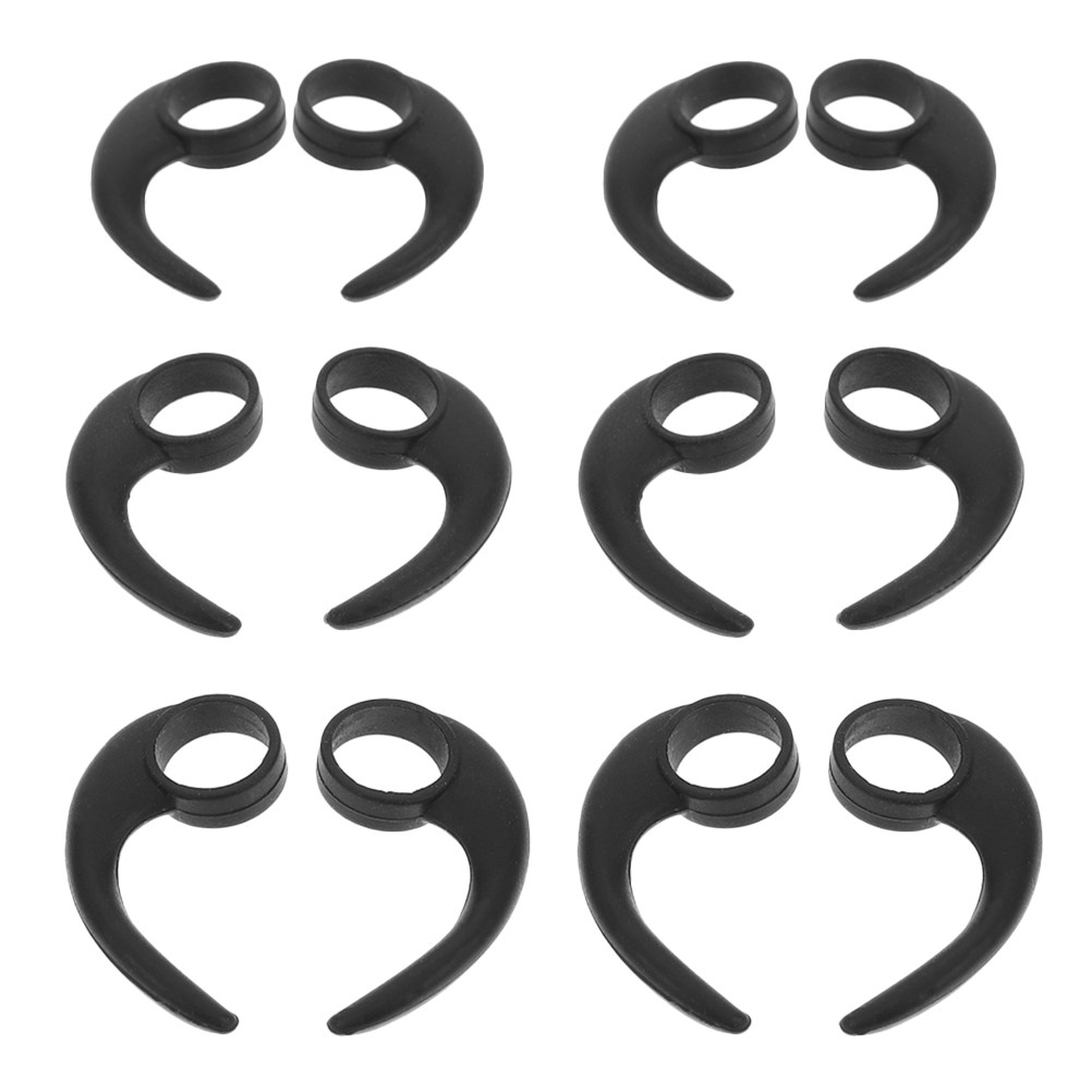 12個入り シリコン製イヤーフック スポーツ用滑り止め イン - Silicone Ear Tip Replacement のレビューと価格