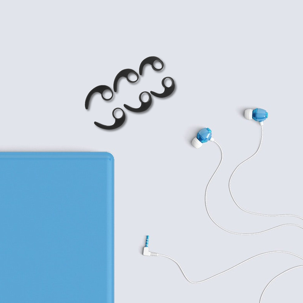 12個入り シリコン製イヤーフック スポーツ用滑り止め イン - Silicone Ear Tip Replacement のレビューと価格